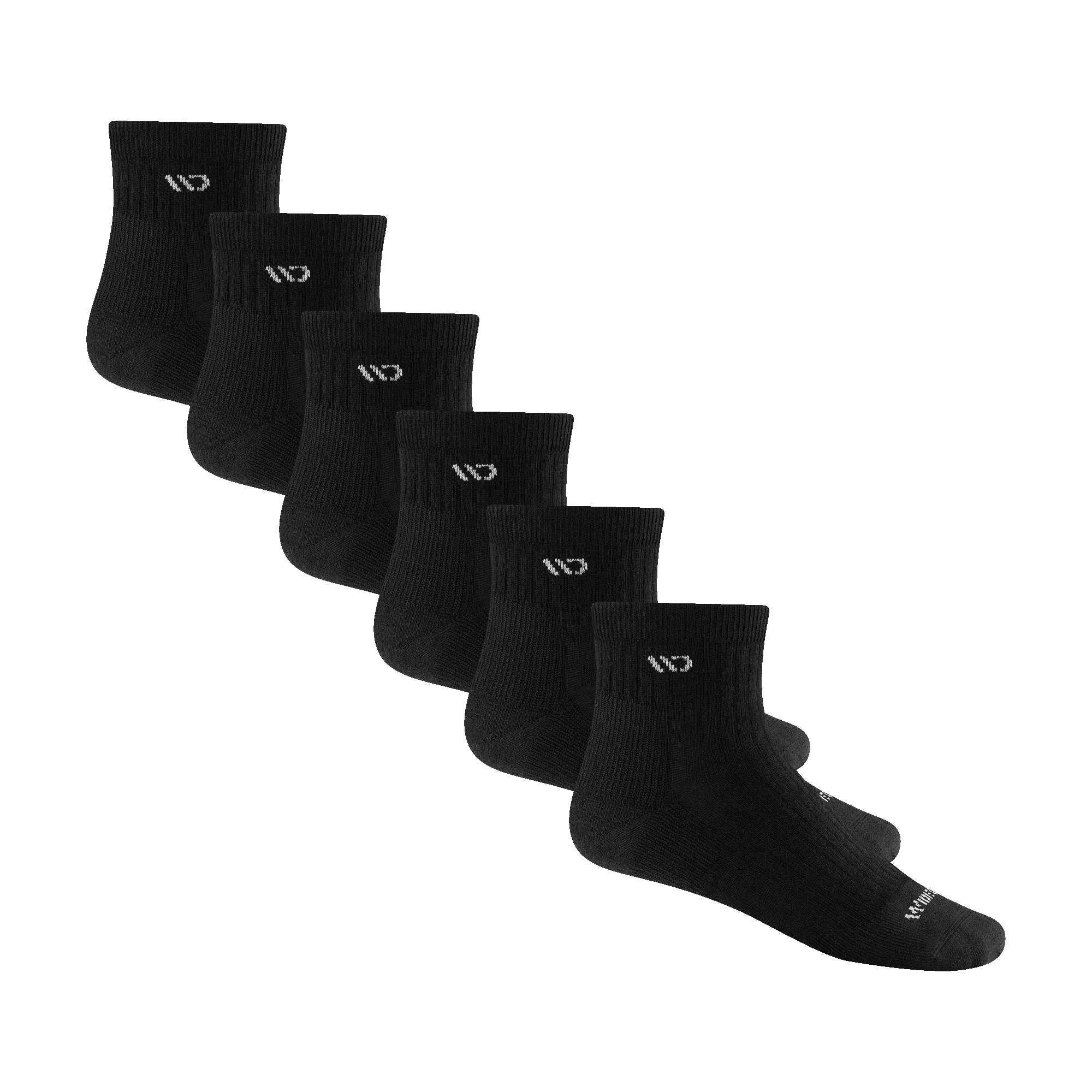 Men's Wide Quarter Socks